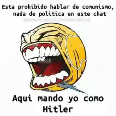 Nada de política en este chat