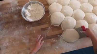 Here’s another video of me shaping sourdough. I added some music this time because baking is rock ’n roll.