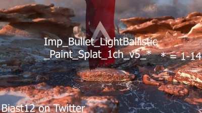 So they added the impact sounds for paint