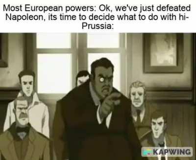 Prussia did not even hesitate