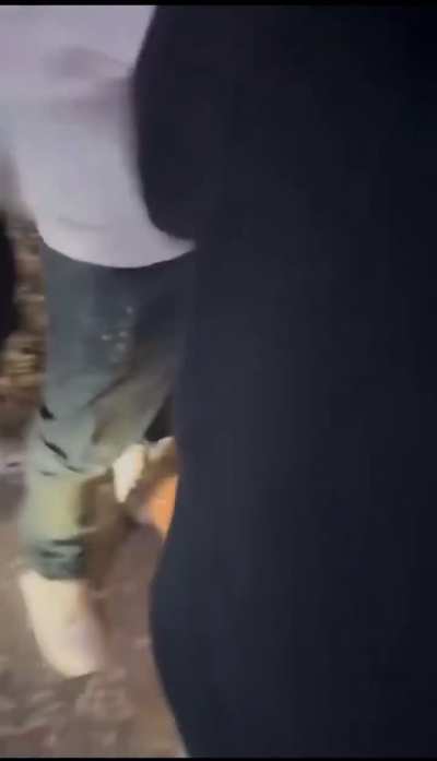 Aaron the plumber was the given the beats an body slammed during a fight with one of his opps