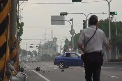 Never trust a green light...