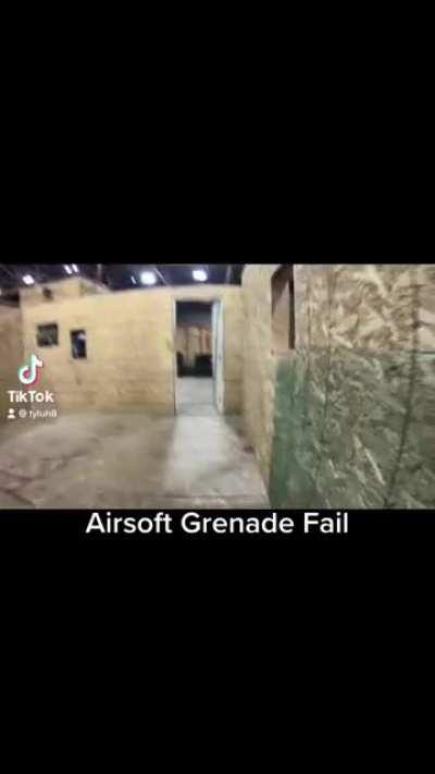 Anyone ever miss a grenade toss? How about catching your miss 😅