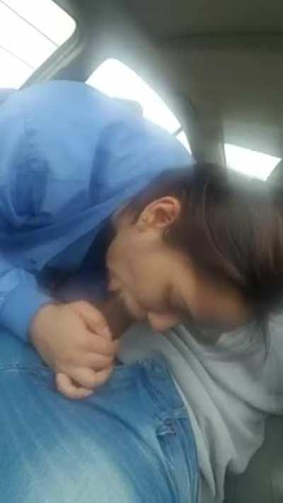 NRI Nurse gives Blowjob to BBC on car in a Parking lot before shift[Full video LINK👇]