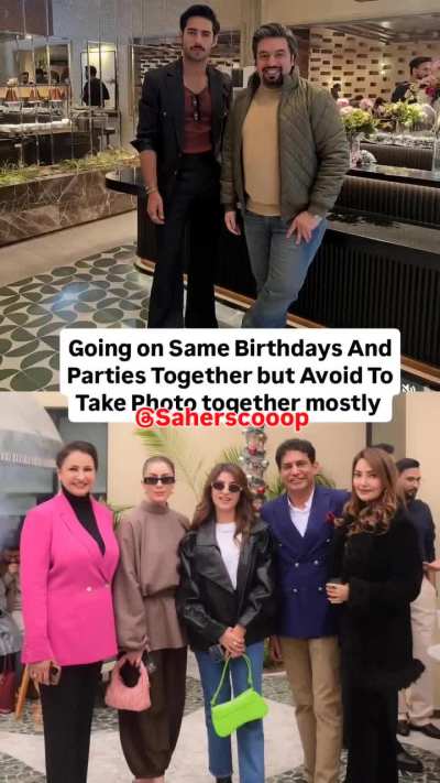 After Hania and Asim, Sajal and Hamza now it's Kinza and Ali this (saher) is crazy