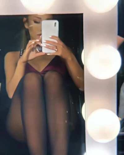 Ariana is such a tease
