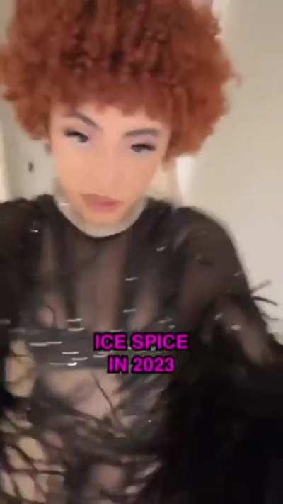 Ice Spice before Nicki Minaj feature and 'Karma' 🥶 #shorts