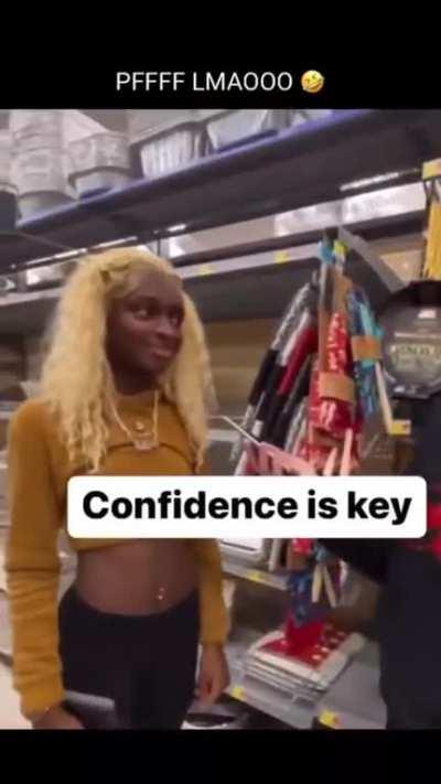 I've seen a few of these videos but I'd not see that response coming