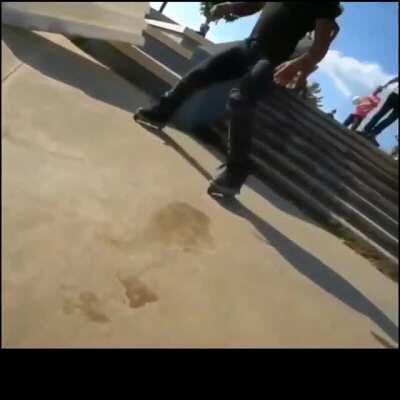 HMFT after my helmet shoots away