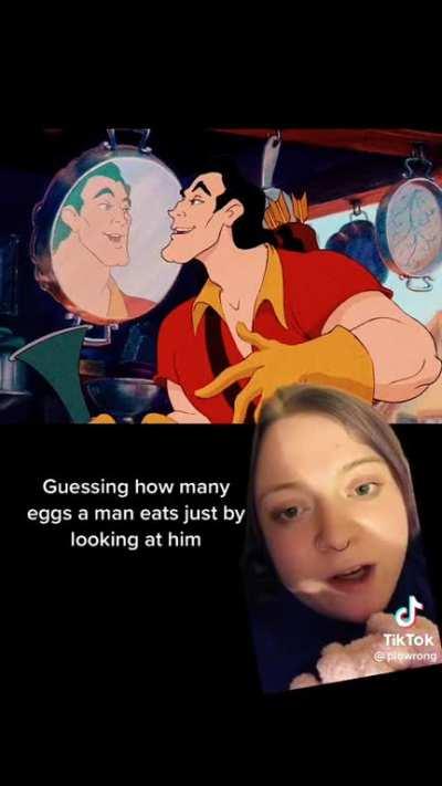 How many eggs can a man eat?