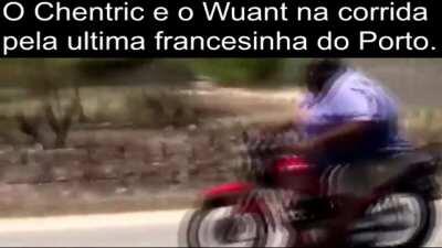 O Chentric ganha a corrida doe 😬😬