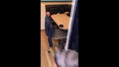 Congratulating Daniil for his P4 with a little edit to AT's Insta story