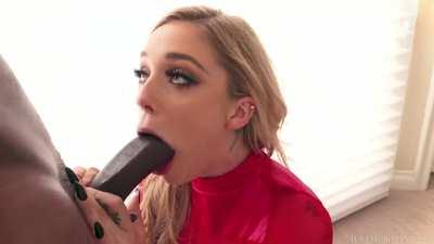 Kali Roses Takes a Massive Cock Down Her Throat