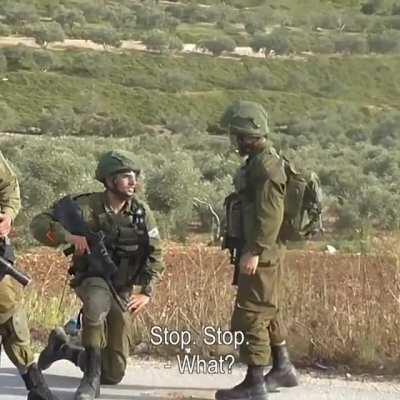 Stay professional in murdering them *Palestinians*