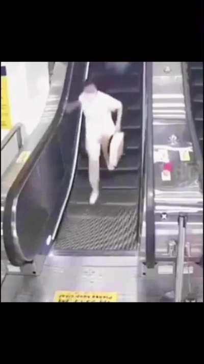 She forgot to press space