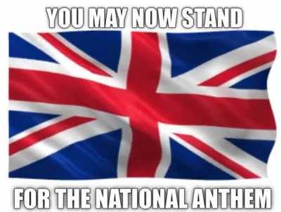 🇬🇧🇬🇧👨🏻‍✈️🇬🇧It's our bloody national anthem, innit?🇬🇧👨🏻‍✈️👨🏻‍✈️