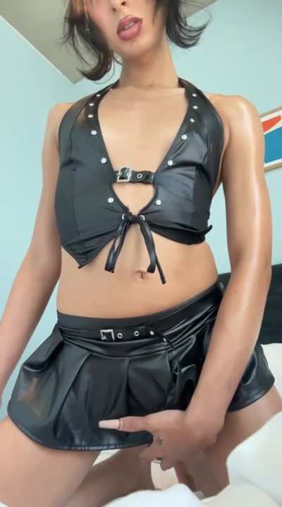 Describe my girlcock with just one word