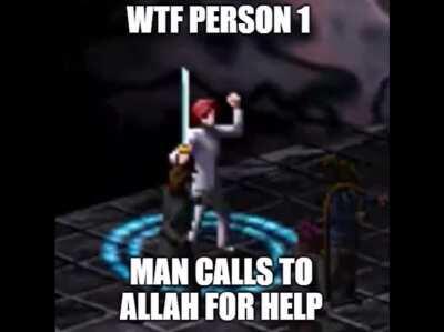 wtf??!?! allah in person 1?? real???!???