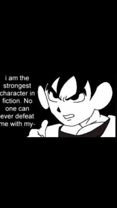 Looks like he can defeat goku 