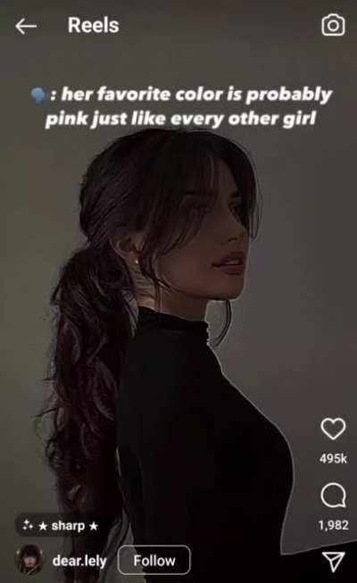 SHE LIKES BLACK YA'LL 🥺💅🐈‍⬛