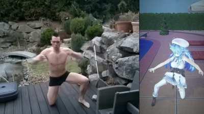 Out of nowhere, Lamy decided to parody an old viral video