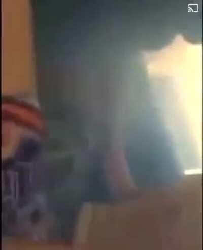 WCGW playing with firework