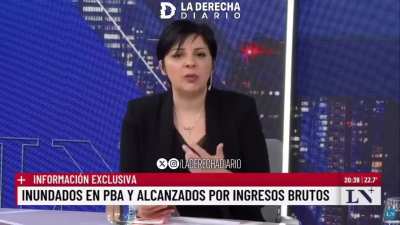 El Gobierno de la Provincia de Buenos Aires aplico Ingresos Brutos sobre las indemnizaciones que recibio la gente de Bahia Blanca por las inundaciones (entre 3% y 4% de impuestos).