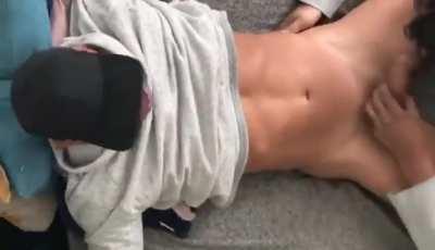 Getting the best head of his fucking life