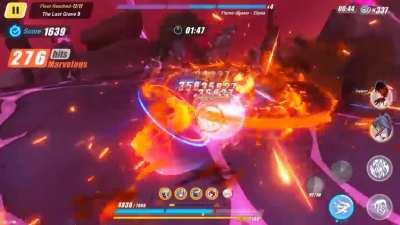 My most satisfying 130D ER run vs. Elysia - Combo Atk spam feat. S-HOF 4/4