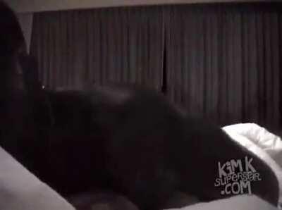 Kim really was a freak.