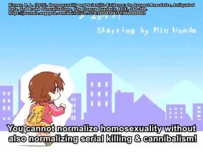 just wanted to leave this here for the homos and trannies