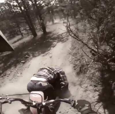 One should choose the fellow riders with great care