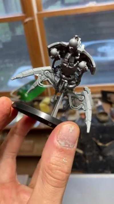 Canoptek Reanimator=> Spyder conversion with no extra bits other than the flying post. Detail in comments.