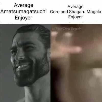 Knowing the difference between an average fan and an average enjoyer is the key to a healthy discussion. 2 kings disscussing which monster should return in new titles.