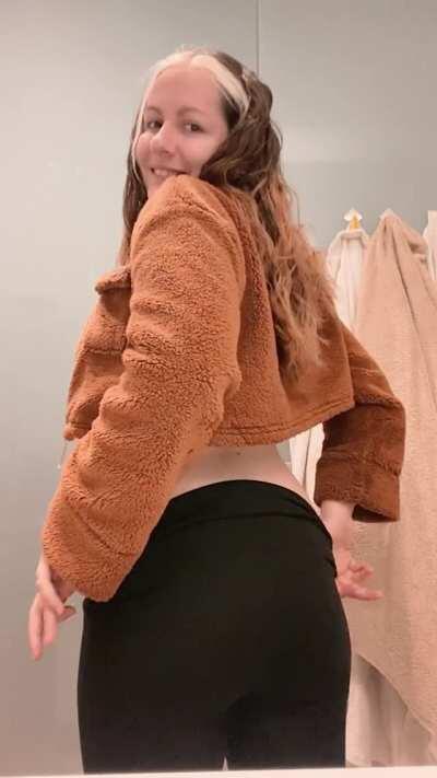 don’t mind me unzipping this little jacket