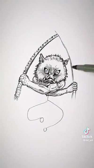 Just draw a stick character, and add a few details