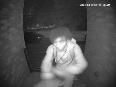 Wholesome Stranger Doorbell Alert