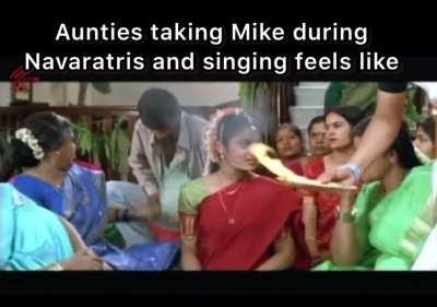 Maa inti deggara Oka temple undi. Bah ah aunties paade paatalu vine kante paripovadam best etanna