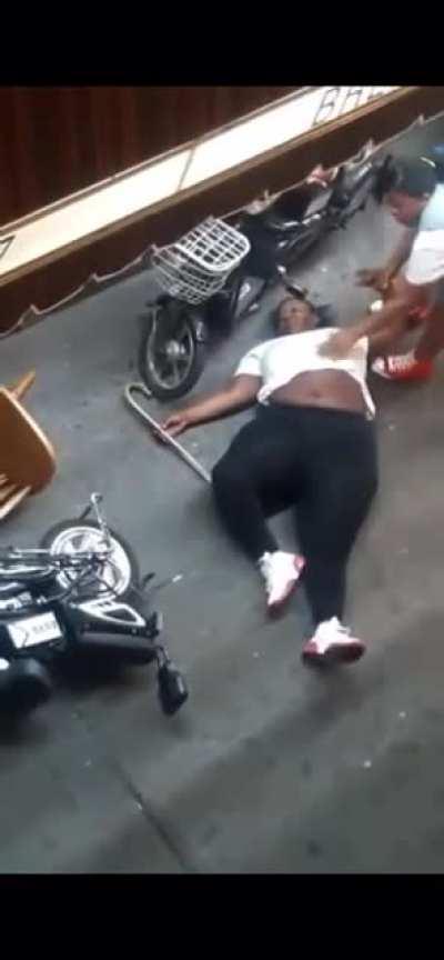 HMFT after a few chairshots.