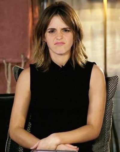 Would love to make the biggest mess possible of Emma Watson's face