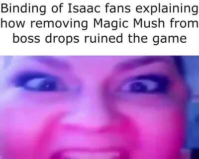 Magic Mush removed from boss room was a big L