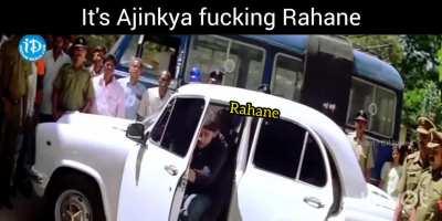 Class batting on display by Rahane