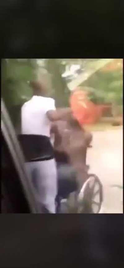 I’ll kill myself before I let a nigga in a wheelchair beat my ass