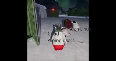 Every time you switch or download Alpine, you make Richard M. Stallman annoyed and pissed