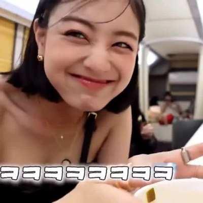 Jihyo being super cute