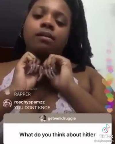 She said what she said yes 😳