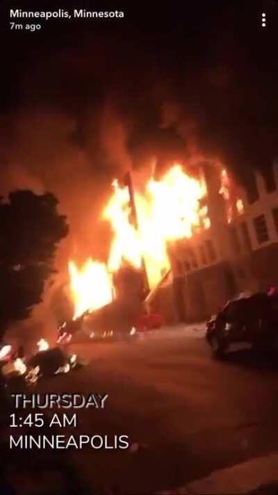 The LA riots all over again, history repeats itself doesn’t it?