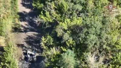 Ru pov / DPR intelligence destroyed an American-made armored personnel carrier of the Armed Forces of Ukraine