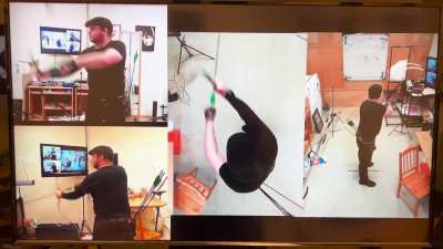 New video room setup at the range