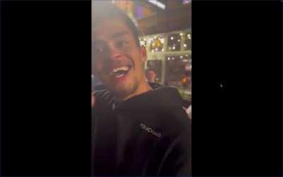 Sneako gets punched for knocking the hat off a security guard